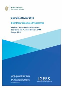 Spending Review 2019 Beef Data Genomics Programme