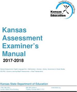 Kansas Assessment Examiner's Manual 2017-2018 - Kansas Assessment Program