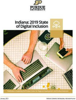 Indiana: 2019 State of Digital Inclusion - Publication created by the Purdue Center for Regional Development and Purdue Extension