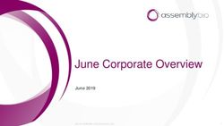 June Corporate Overview - June 2019 - Assembly Biosciences, Inc.
