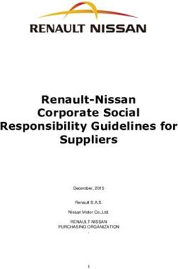 Renault-Nissan Corporate Social Responsibility Guidelines for Suppliers