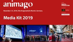 Media Kit 2019 November 2-5, 2019, Alte Kongresshalle Munich, Germany - ALTE KONGRESSHALLE - animago AWARD
