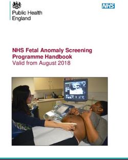 NHS Fetal Anomaly Screening Programme Handbook - Valid from August 2018