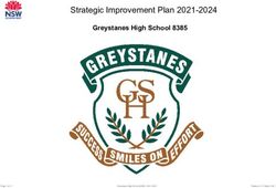 Strategic Improvement Plan 2021-2024 - Greystanes High School 8385 - Amazon AWS
