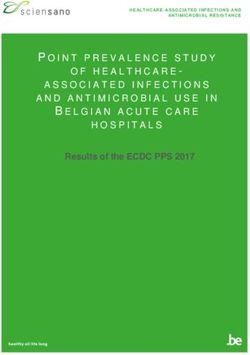 POINT PREVALENCE STUDY OF HEALTHCARE-ASSOCIATED INFECTIONS AND ANTIMICROBIAL USE IN BELGIAN ACUTE CARE