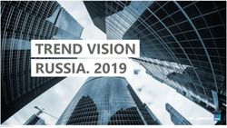 TREND VISION RUSSIA. 2019 - Ipsos