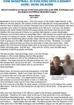 HOW BASKETBALL IS EVOLVING INTO A BINARY GAME: DUNK OR BOMB - Pascal Meurs
