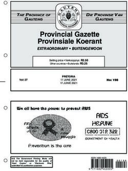 EXTRAORDINARY BUITENGEWOON - NO: 198 - CONSTITUTION HILL
