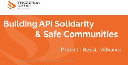 Building API Solidarity & Safe Communities - League of ...