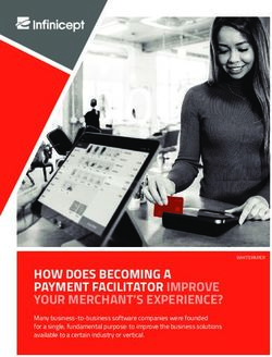 HOW DOES BECOMING A PAYMENT FACILITATOR IMPROVE YOUR MERCHANT'S EXPERIENCE? - Infinicept