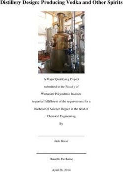 Distillery Design: Producing Vodka and Other Spirits