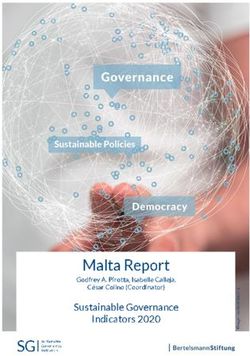 Malta Report Sustainable Governance Indicators 2020 - Godfrey A. Pirotta, Isabelle Calleja