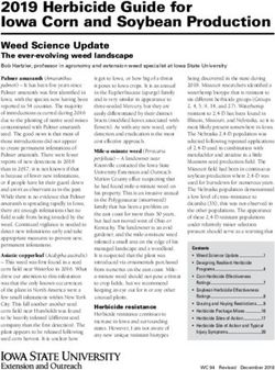 2019 Herbicide Guide for Iowa Corn and Soybean Production - ISU Extension Store