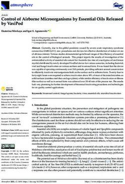 Control of Airborne Microorganisms by Essential Oils Released by VaxiPod - MDPI