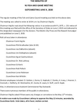 THE MINUTES OF NJ FISH AND GAME MEETING GOTOMEETING JUNE 9, 2020