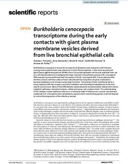 Burkholderia cenocepacia transcriptome during the early contacts with giant plasma membrane vesicles derived from live bronchial epithelial cells ...