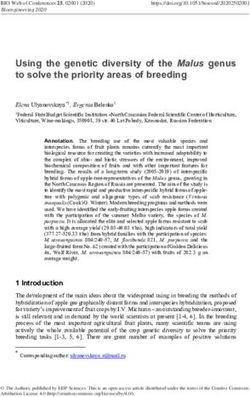 Using the genetic diversity of the Malus genus to solve the priority areas of breeding - BIO Web of Conferences