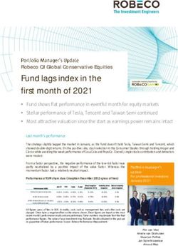 Fund lags index in the first month of 2021 - Robeco