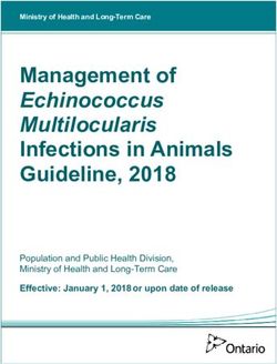 Management of Echinococcus Multilocularis Infections in Animals Guideline, 2018 - Effective: January 1, 2018 or upon date of release - Ontario.ca