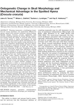 Ontogenetic Change in Skull Morphology and Mechanical Advantage in the Spotted Hyena (Crocuta crocuta)