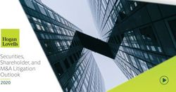 Securities, Shareholder, and M&A Litigation Outlook 2020 - Hogan ...