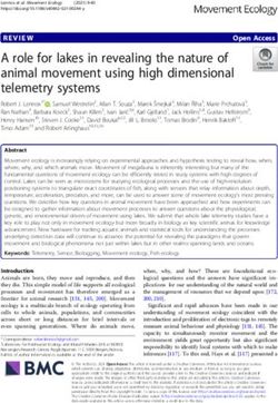 A role for lakes in revealing the nature of animal movement using high dimensional telemetry systems - IFishMan