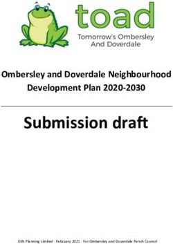 Submission draft Ombersley and Doverdale Neighbourhood Development Plan 2020-2030 - Wychavon District Council