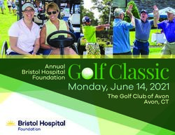 Foundation G lf Classic - Monday, June 14, 2021 The Golf Club of Avon Avon, CT