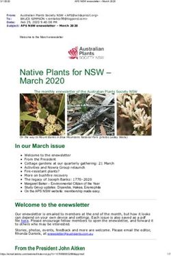 Native Plants for NSW - March 2020 - Australian Plants ...