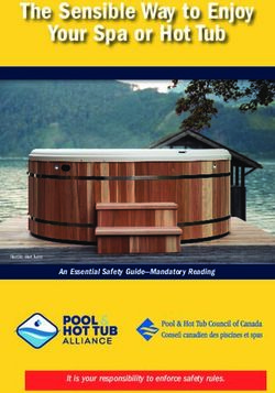 The Sensible Way to Enjoy Your Spa or Hot Tub - An Essential Safety Guide-Mandatory Reading - The Association of Pool & Spa ...