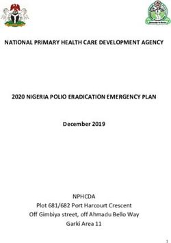 NATIONAL PRIMARY HEALTH CARE DEVELOPMENT AGENCY 2020 NIGERIA POLIO ERADICATION EMERGENCY PLAN - NPHCDA - Global Polio ...