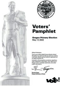 Voters' Pamphlet Oregon Primary Election May 17, 2022 - Voting ...