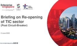Briefing on Re-opening of TIC sector - (Post Circuit-Breaker) 2 June 2020 - Singapore ...