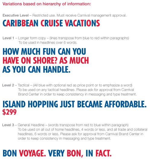 carnival cruise guidelines