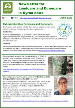 BVL Membership Renewals and Donations