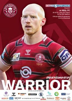 WARRIOR NeverGonnaStop - vs HULL FC