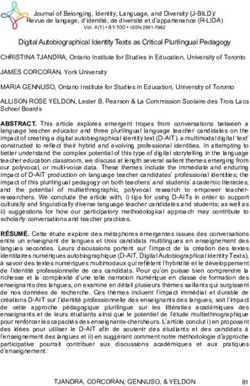Digital Autobiographical Identity Texts as Critical Plurilingual Pedagogy - BILD-LIDA