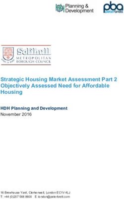 Strategic Housing Market Assessment Part 2 Objectively Assessed Need for Affordable Housing - November 2016 HDH Planning and Development
