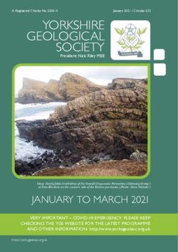 YORKSHIRE GEOLOGICAL SOCIETY