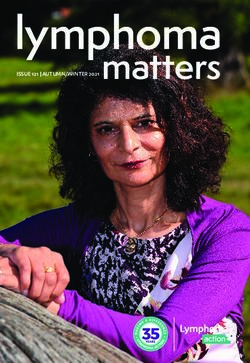 Lymphoma matters - Lymphoma Action