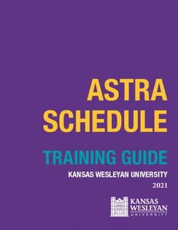 ASTRA SCHEDULE TRAINING GUIDE KANSAS WESLEYAN UNIVERSITY