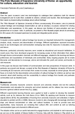 The Polo Museale of Sapienza University of Rome: an opportunity for culture, education and tourism