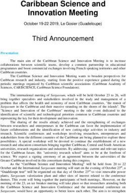 Caribbean Science and Innovation Meeting - Institut Pasteur ...