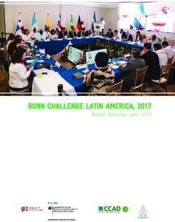 BONN CHALLENGE LATIN AMERICA, 2017 - Roatán, Honduras, June 12-13