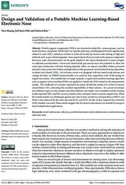 Design and Validation of a Portable Machine Learning-Based Electronic Nose
