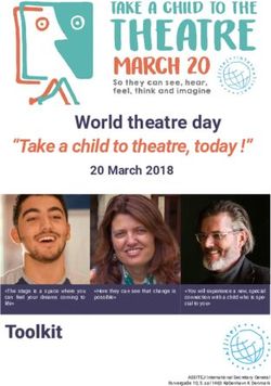 World theatre day "Take a child to theatre, today !" - Assitej International