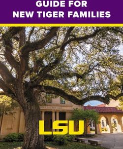 GUIDE FOR NEW TIGER FAMILIES - Louisiana State University