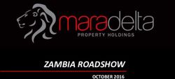 ZAMBIA ROADSHOW OCTOBER 2016 - Grit Real Estate Income Group