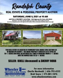 Randolph County REAL ESTATE & PERSONAL PROPERTY AUCTION - Wheeler Auctions
