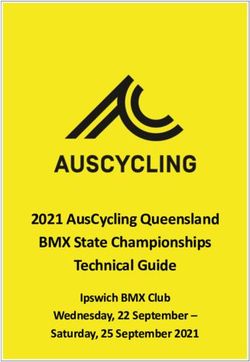 2021 AusCycling Queensland BMX State Championships Technical Guide - Ipswich BMX Club Wednesday, 22 September - Saturday, 25 September 2021